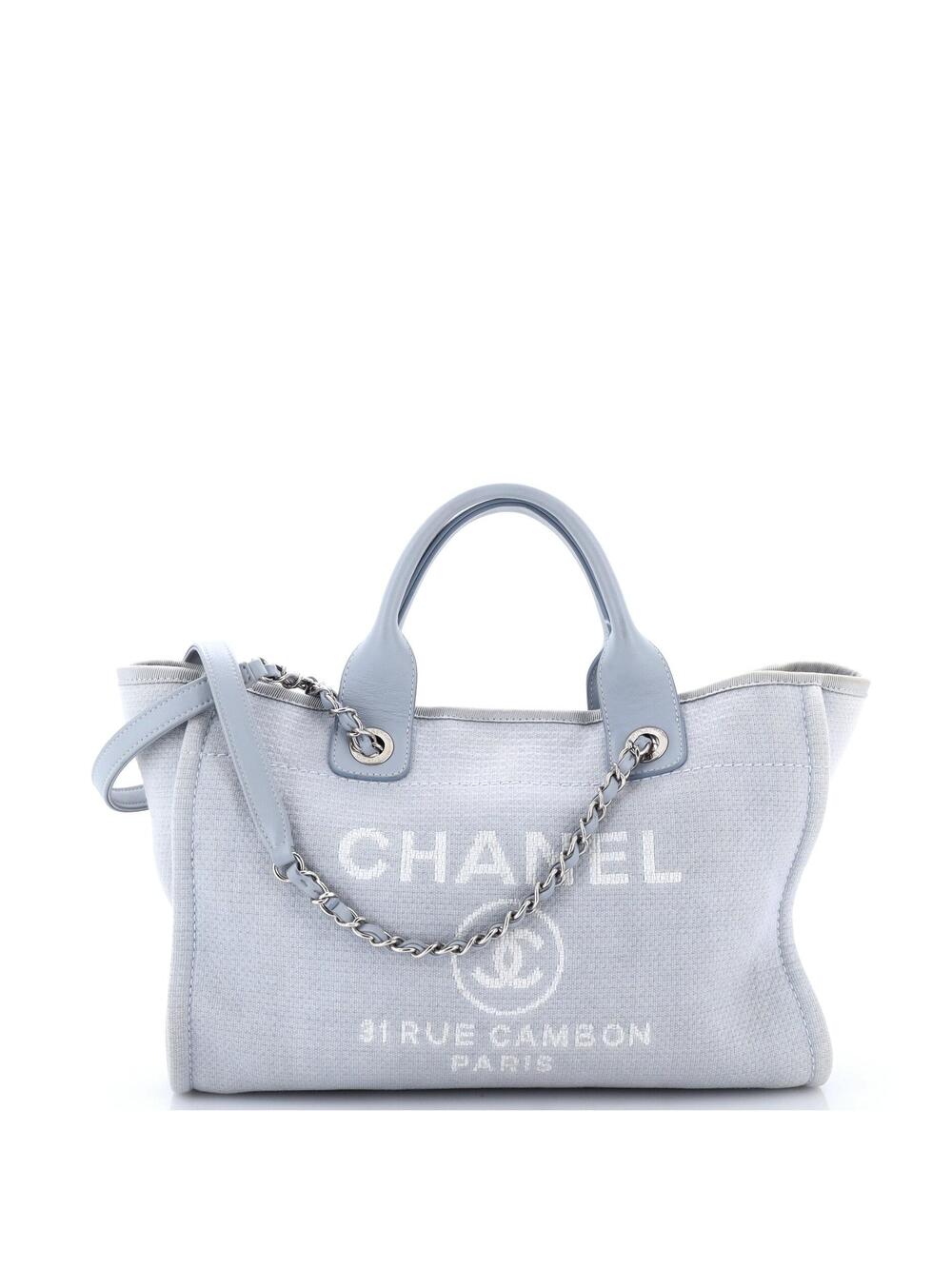 Chanel Deauville Nm Tote Mixed Fibers #293271C41B